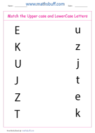 Alphabet Matching 1